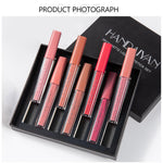 6Colors/Sets Fashion Liquid Lipstick Cosmetics, Lipstick Phoera Foundation
